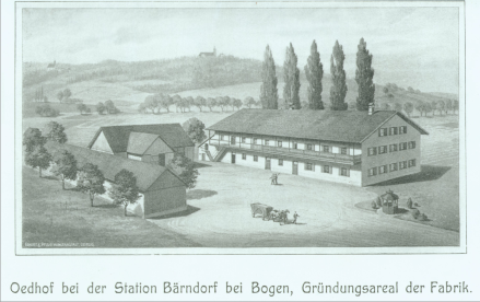 Закладка баварской фабрики керамических изделий Bogen